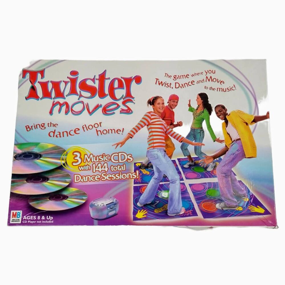 TWISTER MOVES 2003 Twist‎ Dance & Move 144 Total Dance Sessions COMPLETE SET